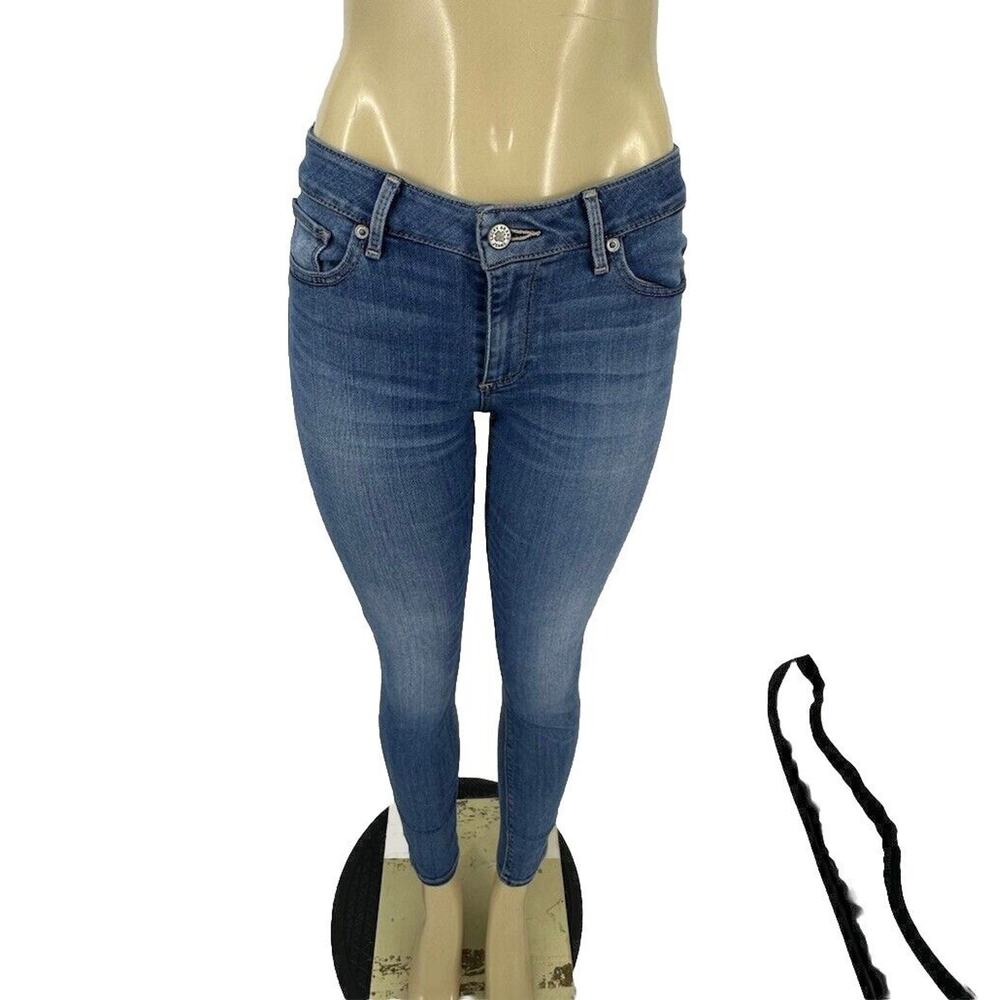 Lucky Brand Jeans Women 6/28 Sasha Super Skinny Stretchy Denim 28” Inseam C03
